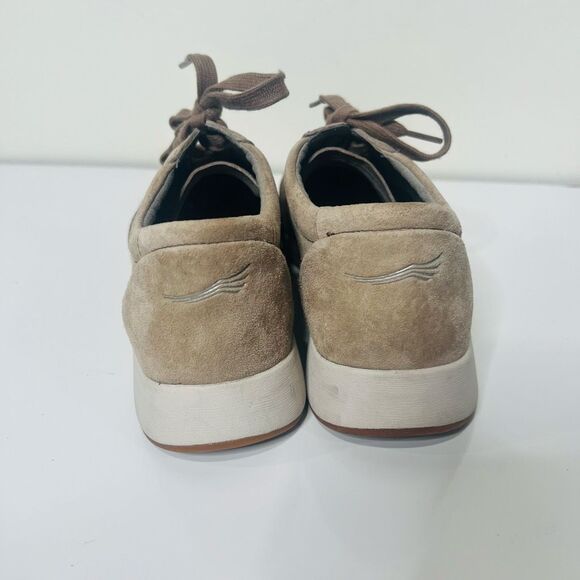 Dansko Tan Leather laser Cut Sneakers Womens Sz 40 Exc Cond - Picture 4 of 8